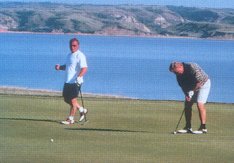 Golf course near Lund's Landing